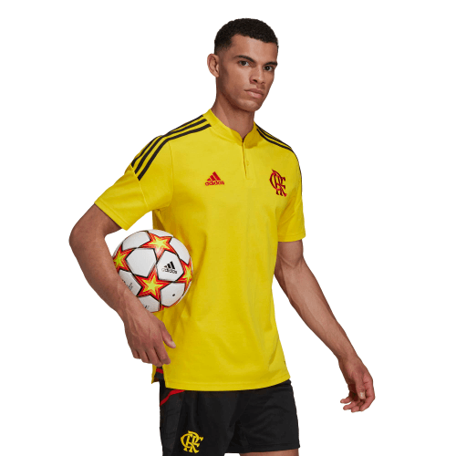 Camisa Polo Flamengo Treino Jogadores Adidas 2022