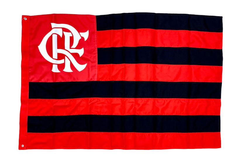 Bandeira Flamengo Torcedor 1 1/2 Pano