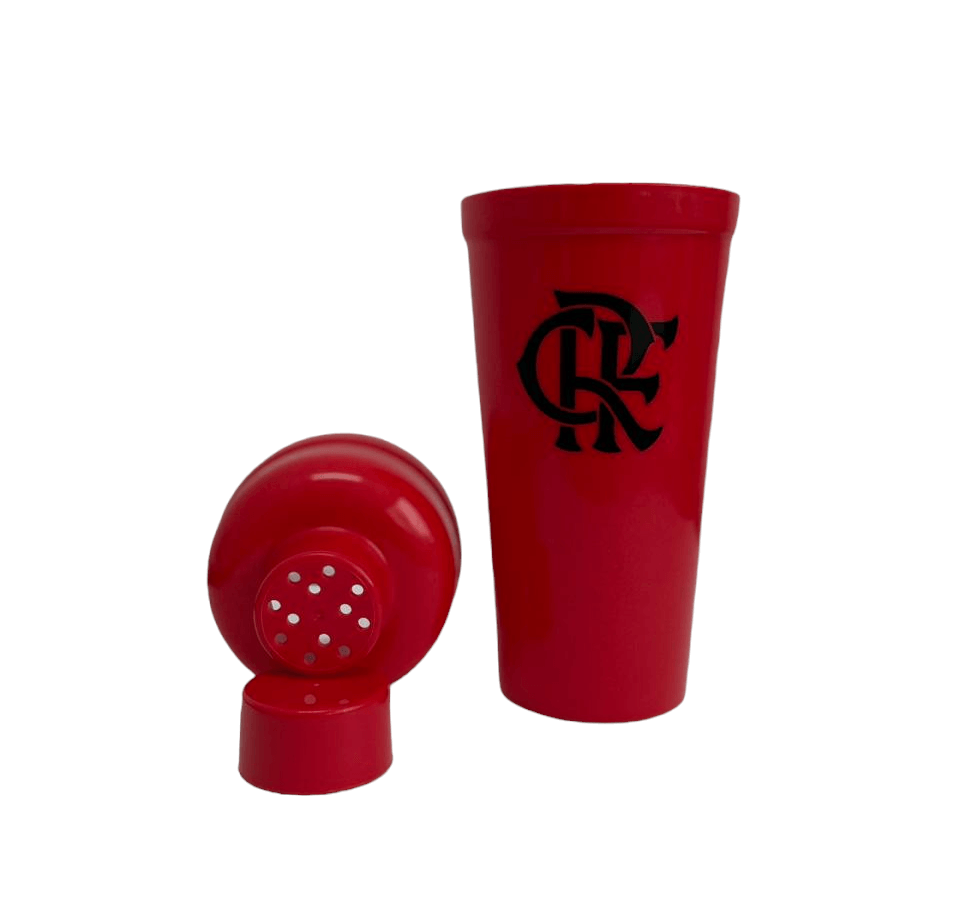 Coqueteleira de Plástico Vermelha CRF