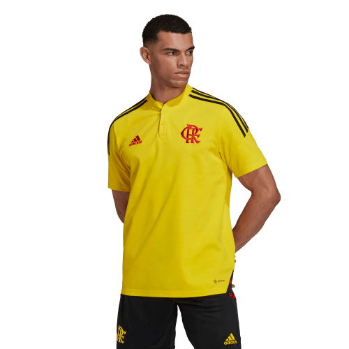 Camisa Polo Flamengo Treino Jogadores Adidas 2022
