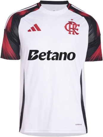 Manto Flamengo Jogo 2 BETANO Adidas 2025