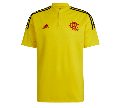 Camisa Polo Flamengo Treino Jogadores Adidas 2022