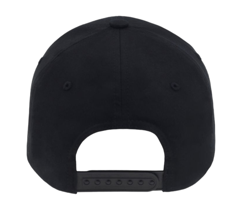 Boné Flamengo Aba Curva CRF Bordado Frontal Preto Super Cap