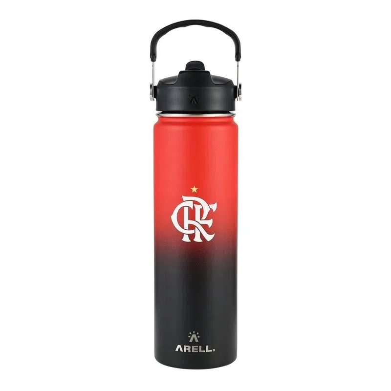 Garrafa Térmica Vácuo Straw Flask Arell 650ml Flamengo CRF