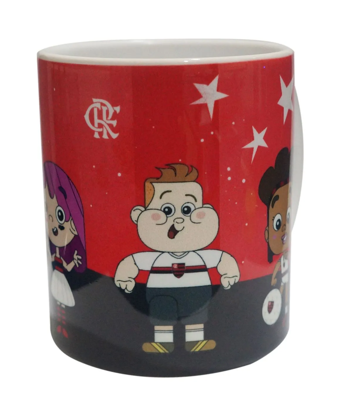 Caneca Flamengo Porcelana Flamiguinhos 330ml