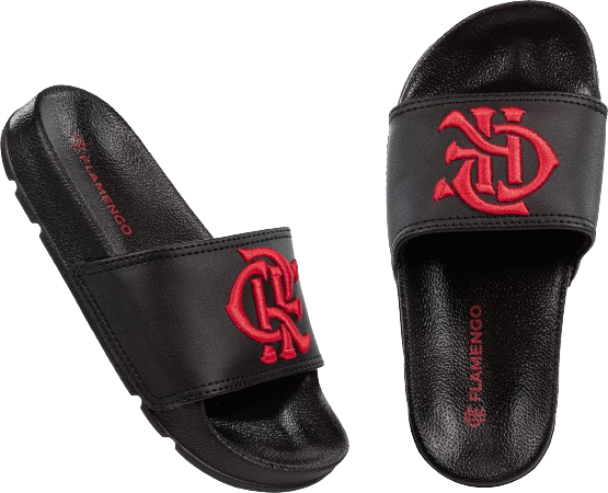 Chinelo Flamengo Kids Slide Bold Bordado
