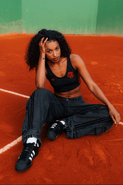 Top Flamengo Cropped Originals Adidas 2025