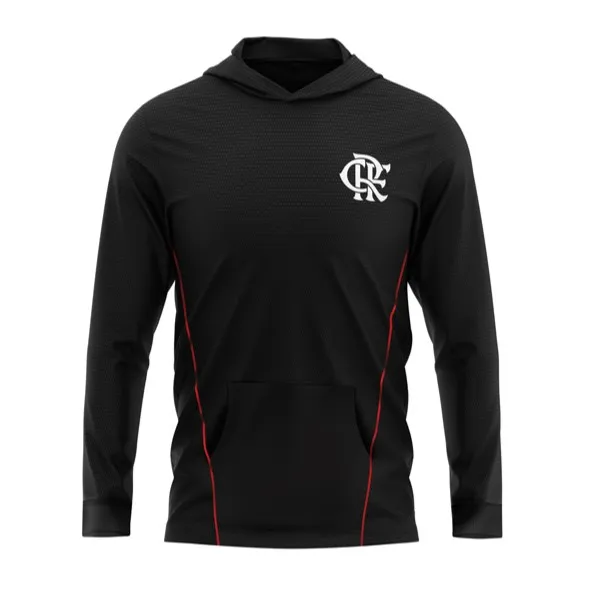 Camisa Manga Longa Flamengo Infantil Rain Braziline