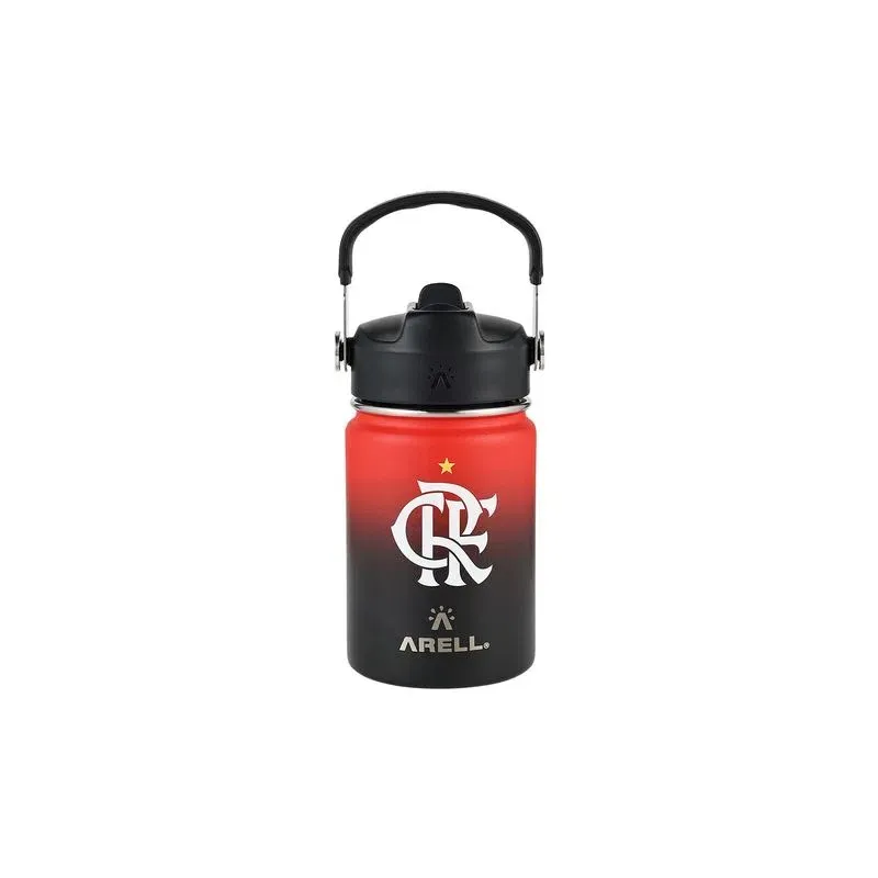 Garrafa Térmica Vácuo Straw Flask Arell 355ml Flamengo CRF