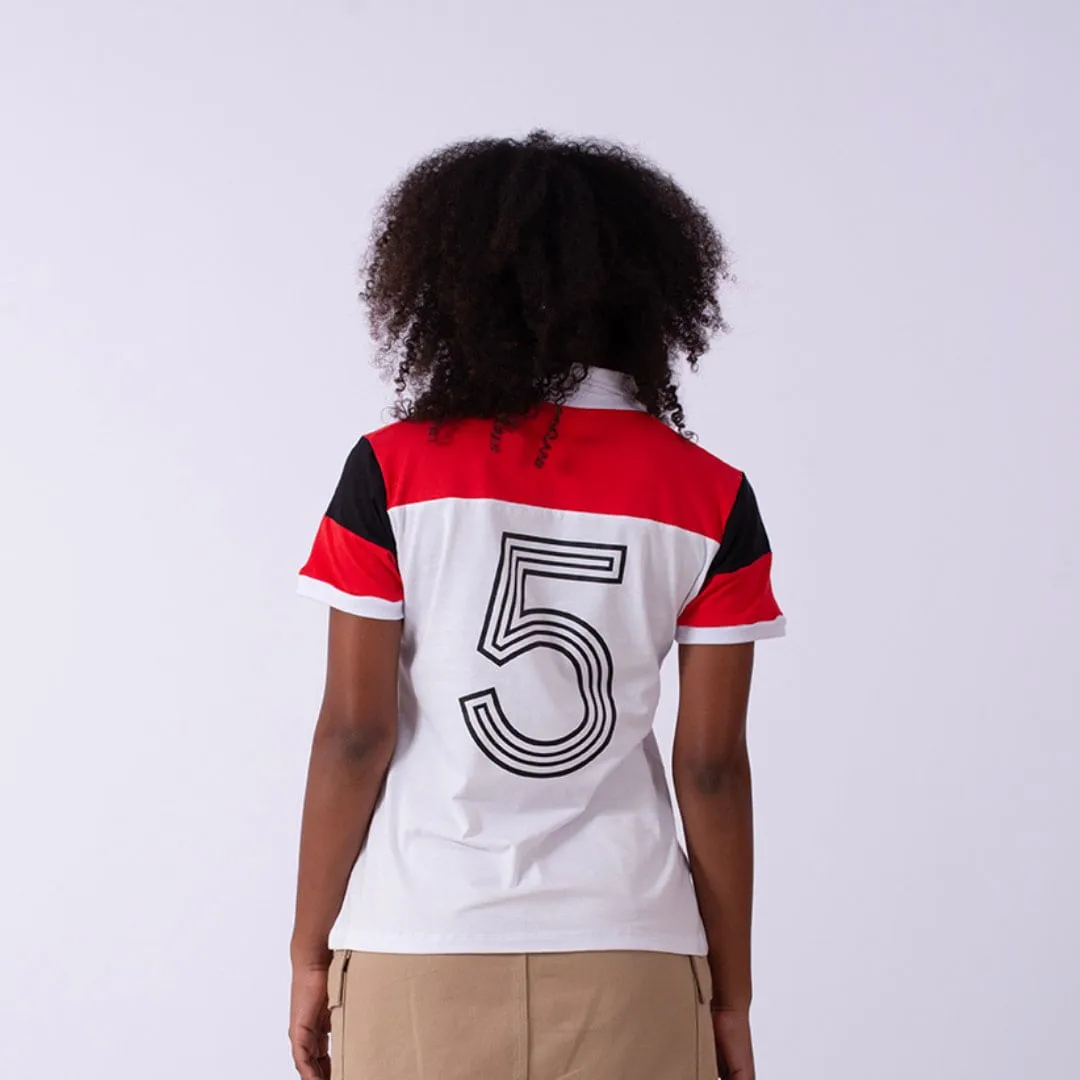Camisa Polo Flamengo Feminina Junior 92 Braziline