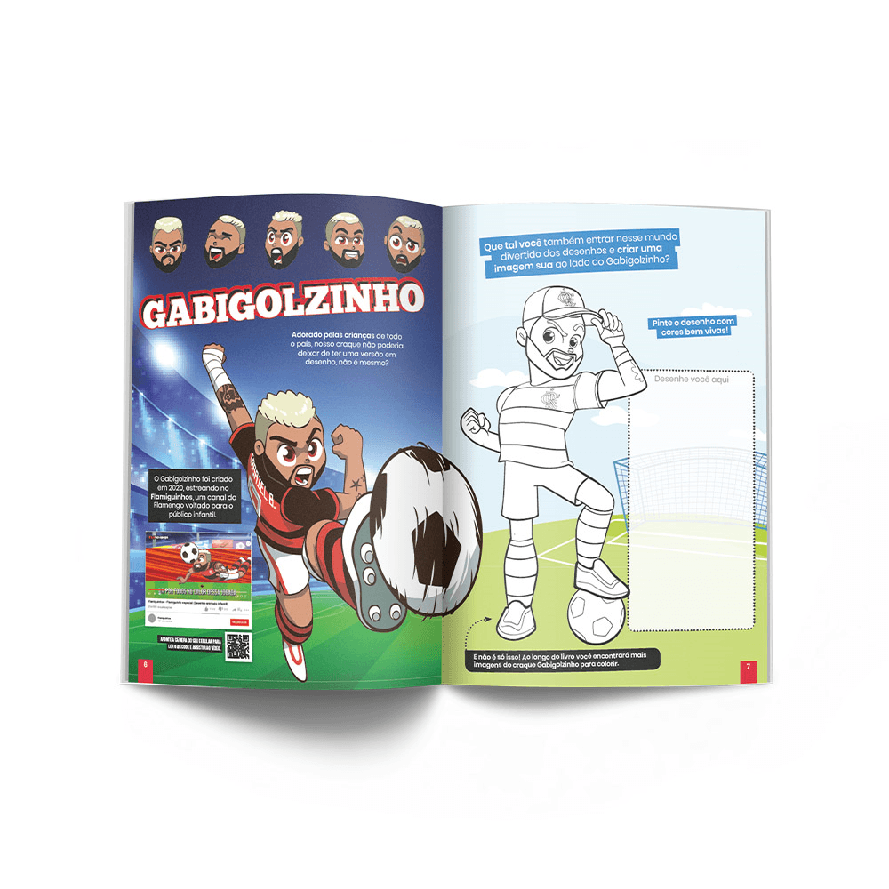 Livro Gabigol - A força de um guerreiro