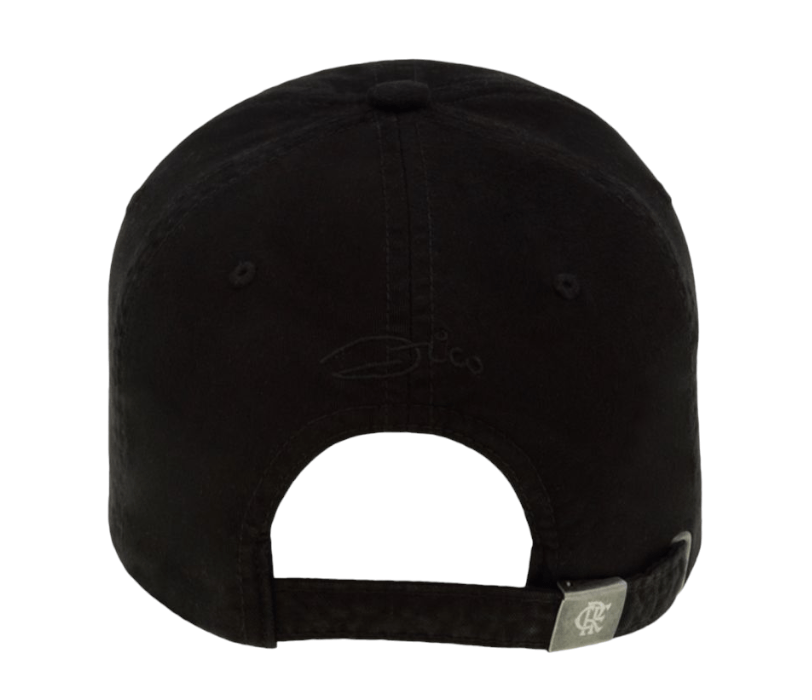 Boné Flamengo Aba Curva Infantil Remo Laser Preto Super Cap