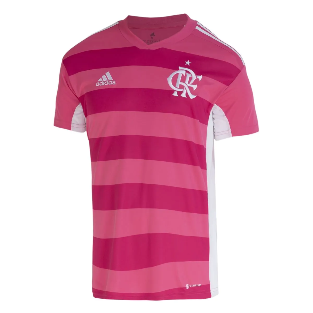 Camisa Flamengo Outubro Rosa Adidas 2022