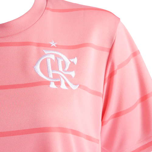 Camisa Flamengo Feminina Outubro Rosa Adidas 2021