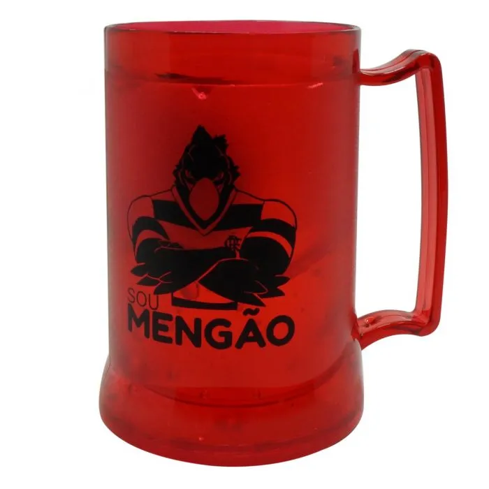 Caneca Flamengo Gel Vermelha Sou Mengão