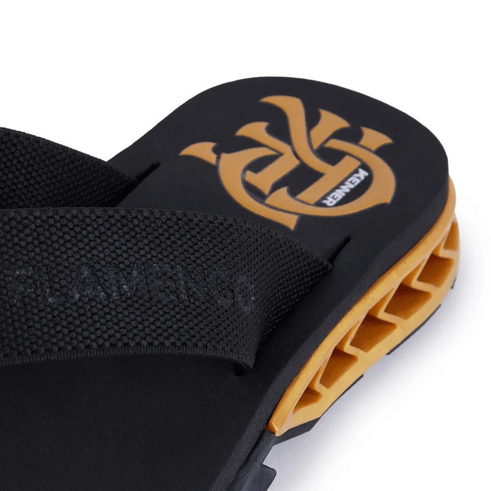 Chinelo Flamengo Rakka Gold DRR01 Kenner