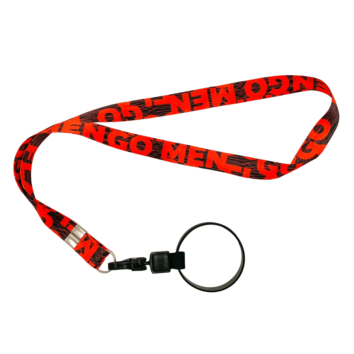 Cordão Porta Copo + Mosquetão Flamengo Institucional Mengo 2023