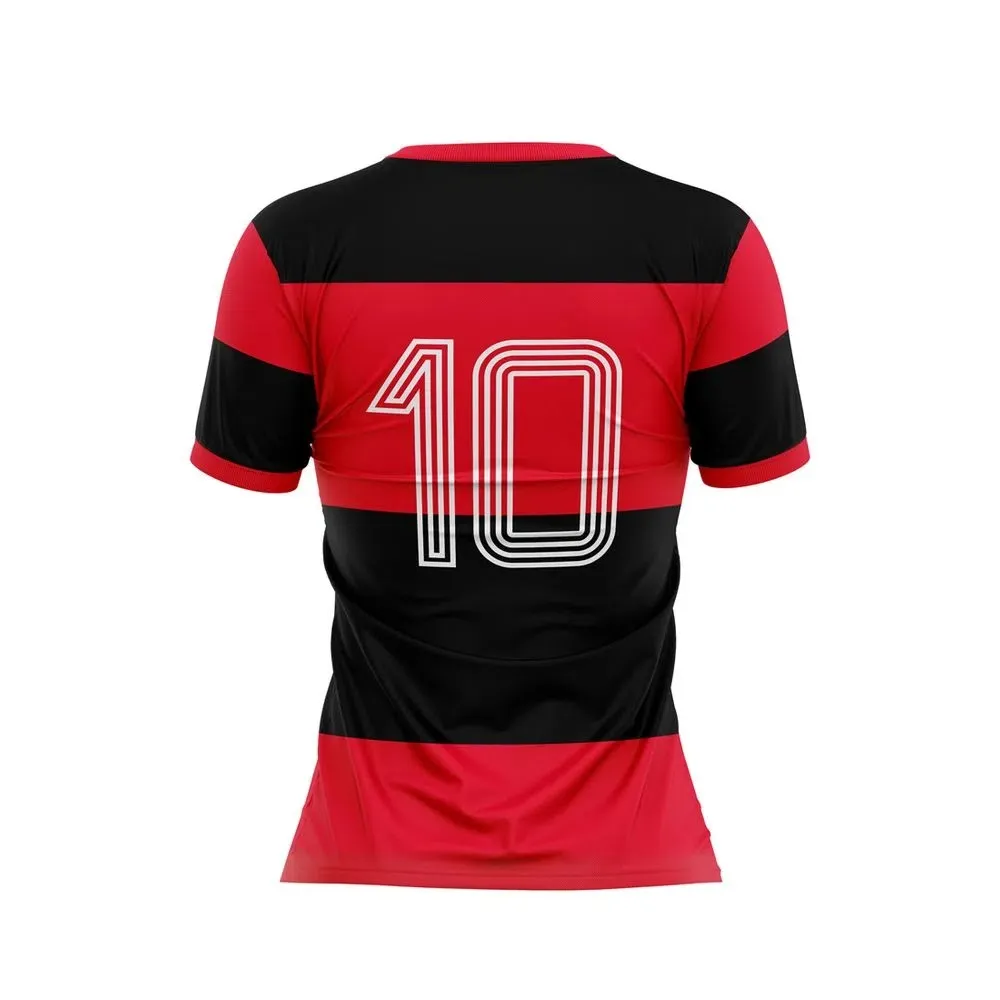 Camisa Flamengo Feminina Libertadores Zico Braziline