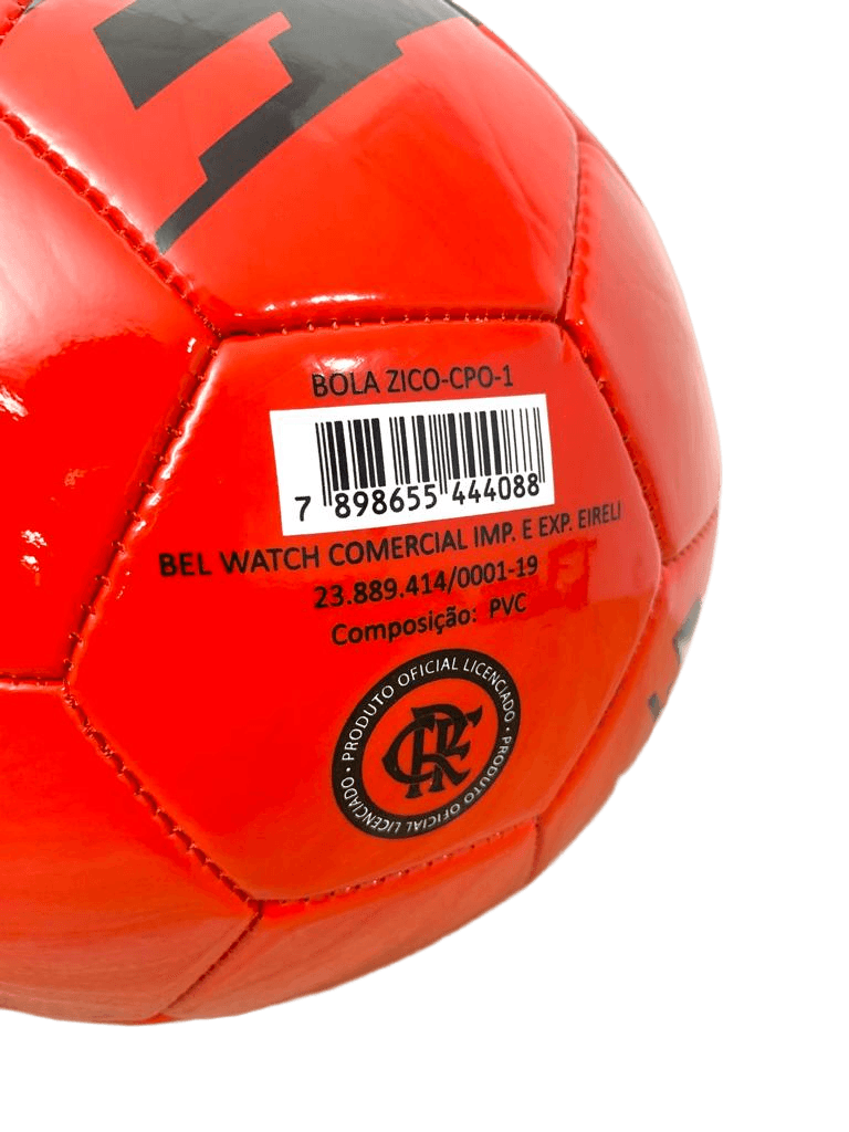 Bola Flamengo Oficial Assinada pelo Craque Zico Bel Watch