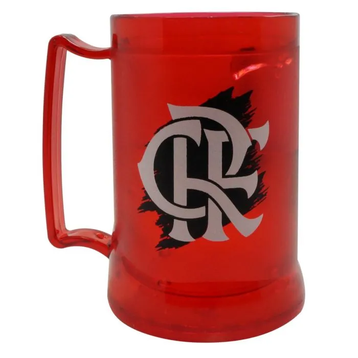 Caneca Flamengo Gel Vermelha Sou Mengão