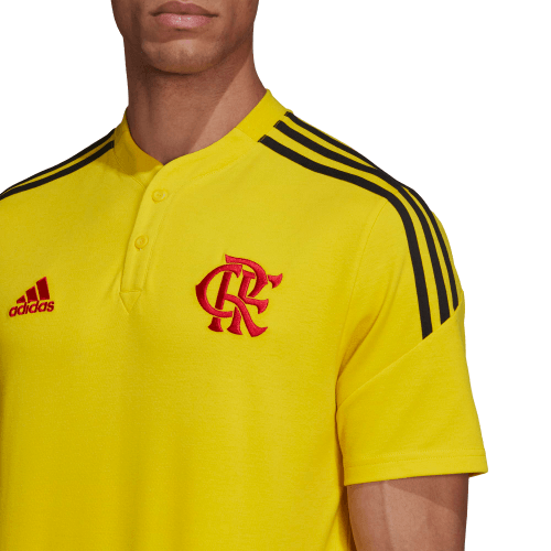 Camisa Polo Flamengo Treino Jogadores Adidas 2022