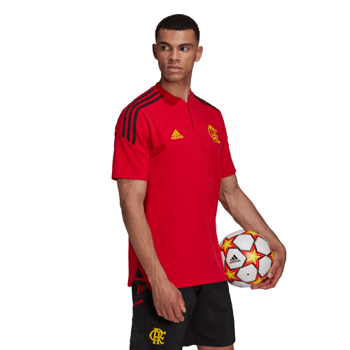 Camisa Polo Flamengo Treino Comissão Adidas 2022