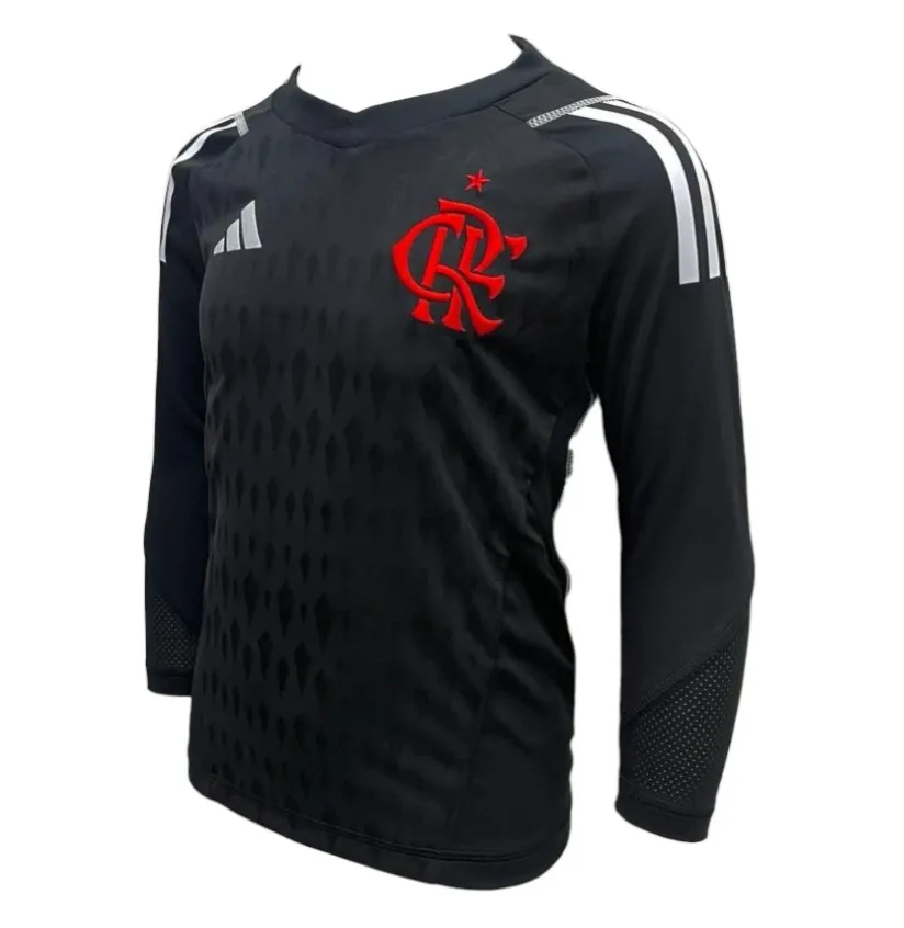 Manto Flamengo Infantil Goleiro 2 Adidas 2023