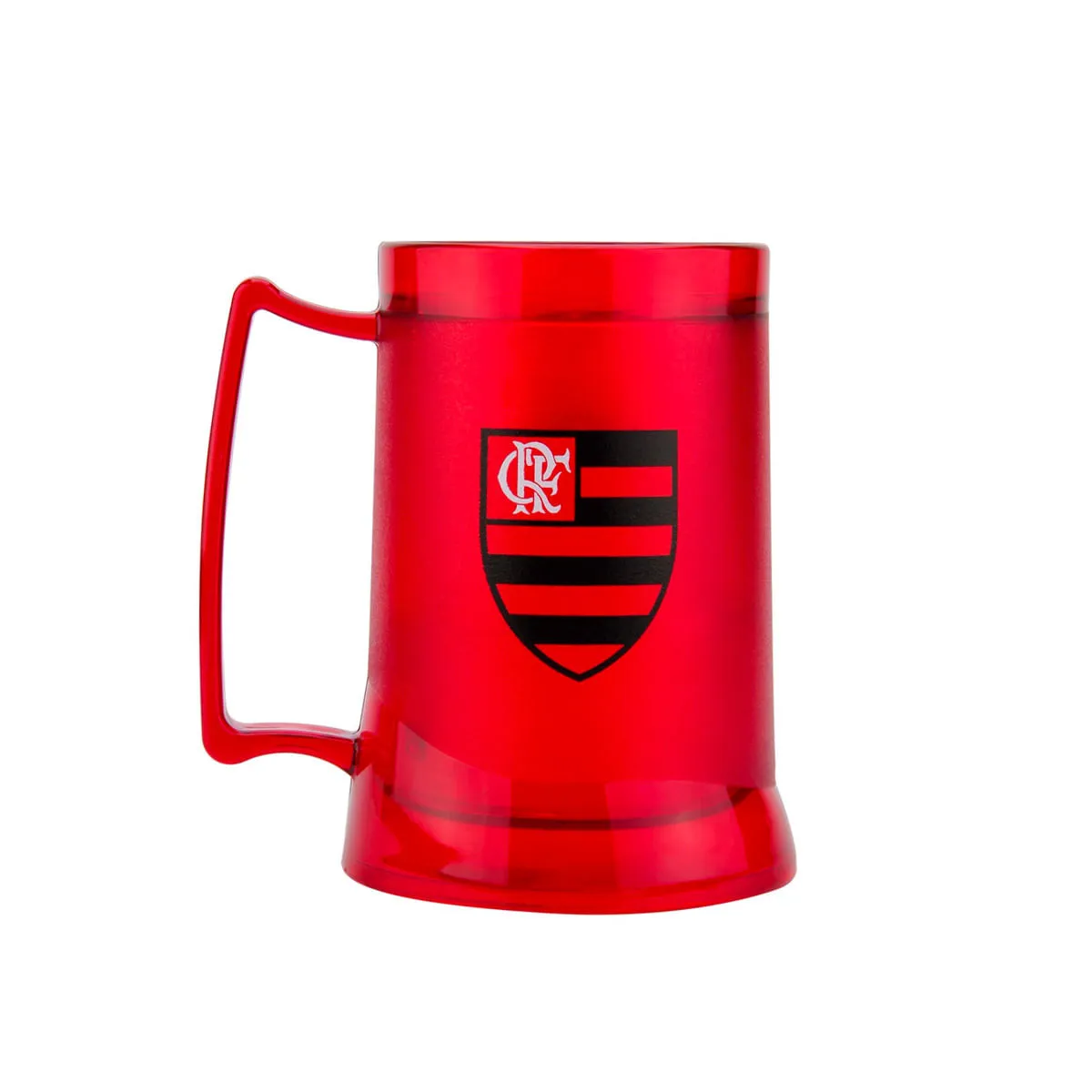 Caneca Gel Flamengo Escudo CRF 400ml Vermelha