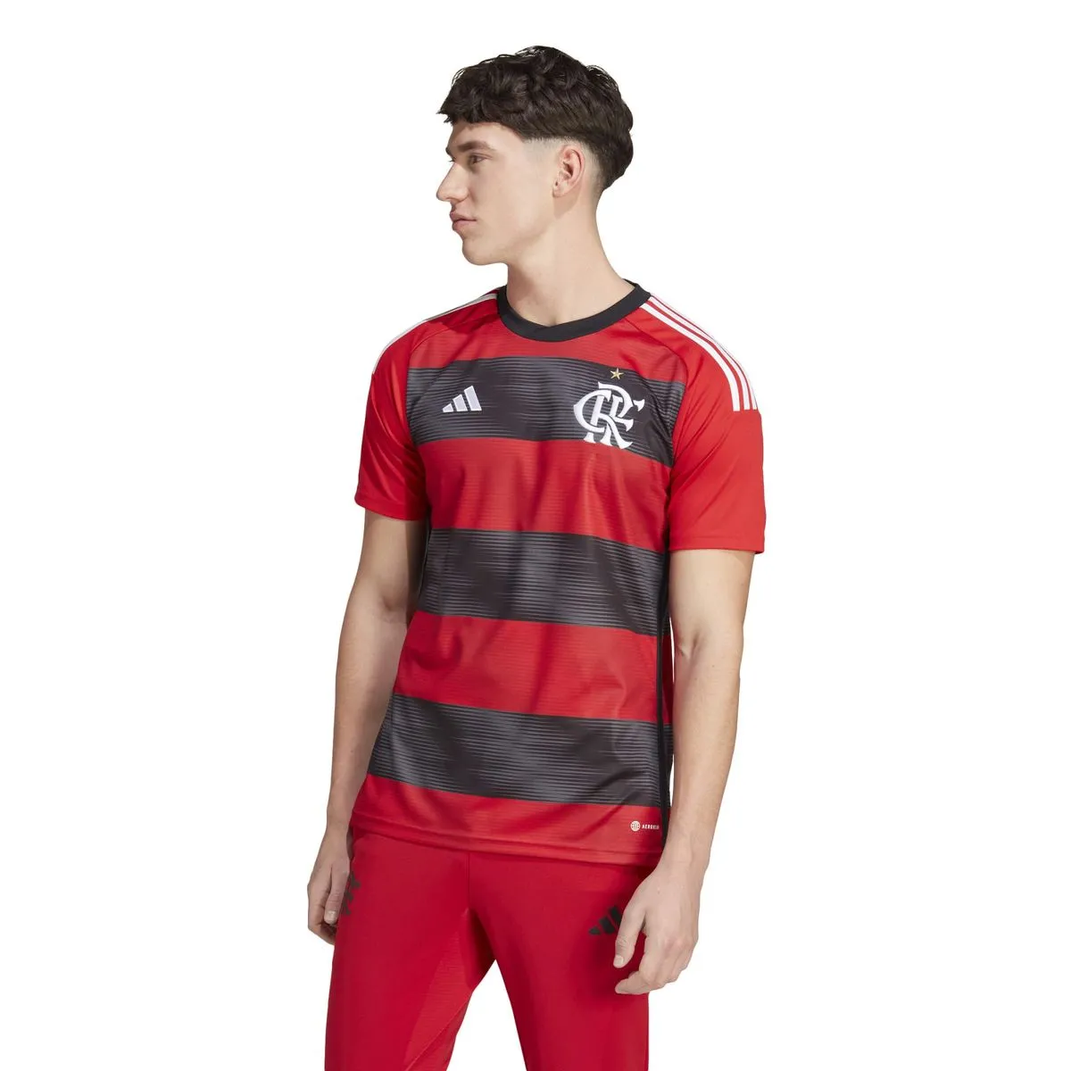 Manto Flamengo Jogo 1 Adidas 2023