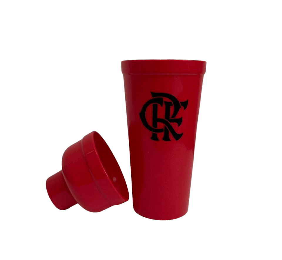 Coqueteleira de Plástico Vermelha CRF