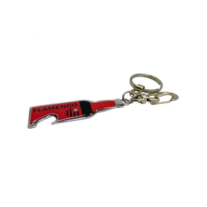 Chaveiro Flamengo Garrafa Resina