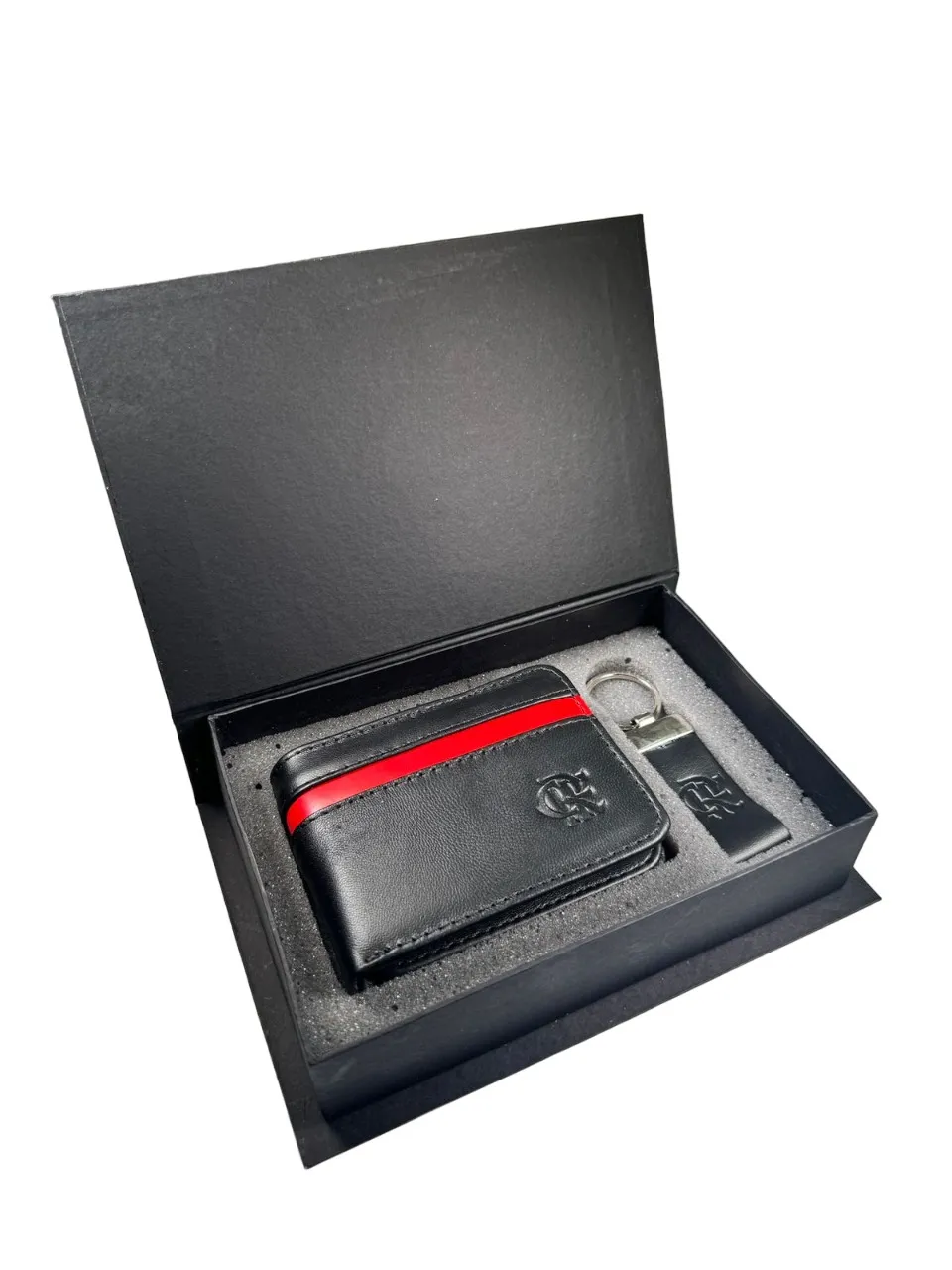 Kit Premium Flamengo Carteira e Chaveiro CRF