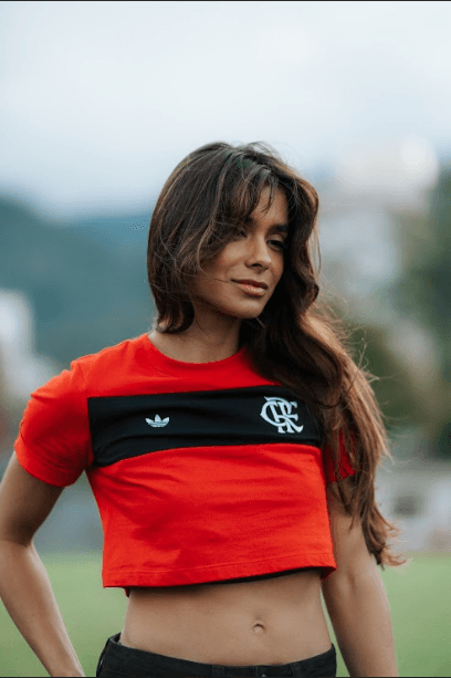 Camisa Flamengo Feminina Originals Adidas 2025