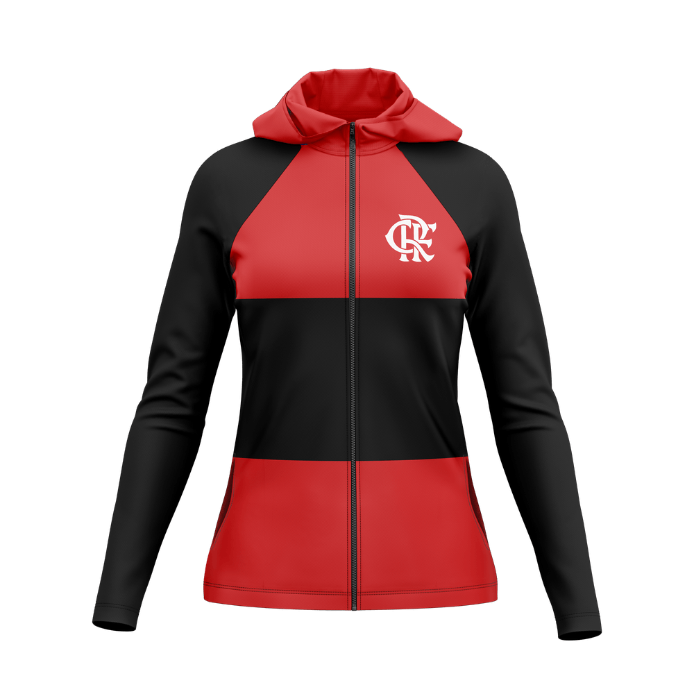 Casaco Flamengo Feminino Corta Vento Wind Braziline