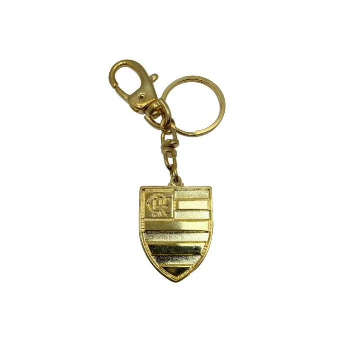 Chaveiro Flamengo CRF Ouro
