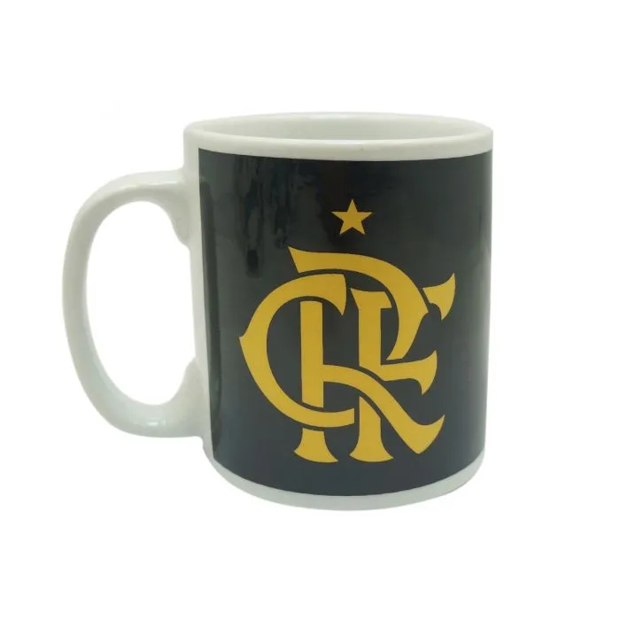 Caneca Flamengo Porcelana Vencer Vencer