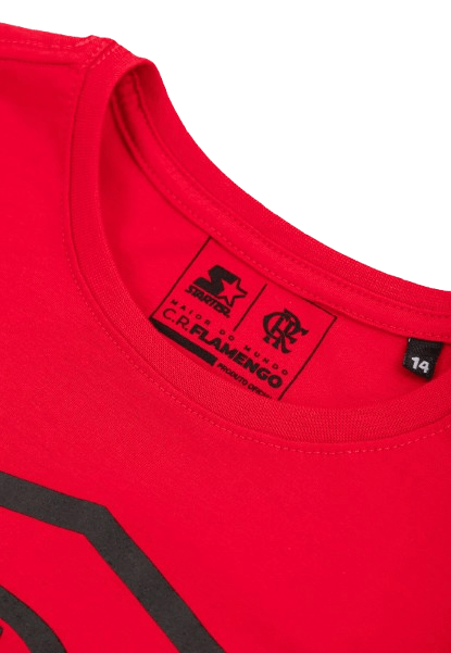 Camisa Flamengo Infantil CRF Vermelha Starter