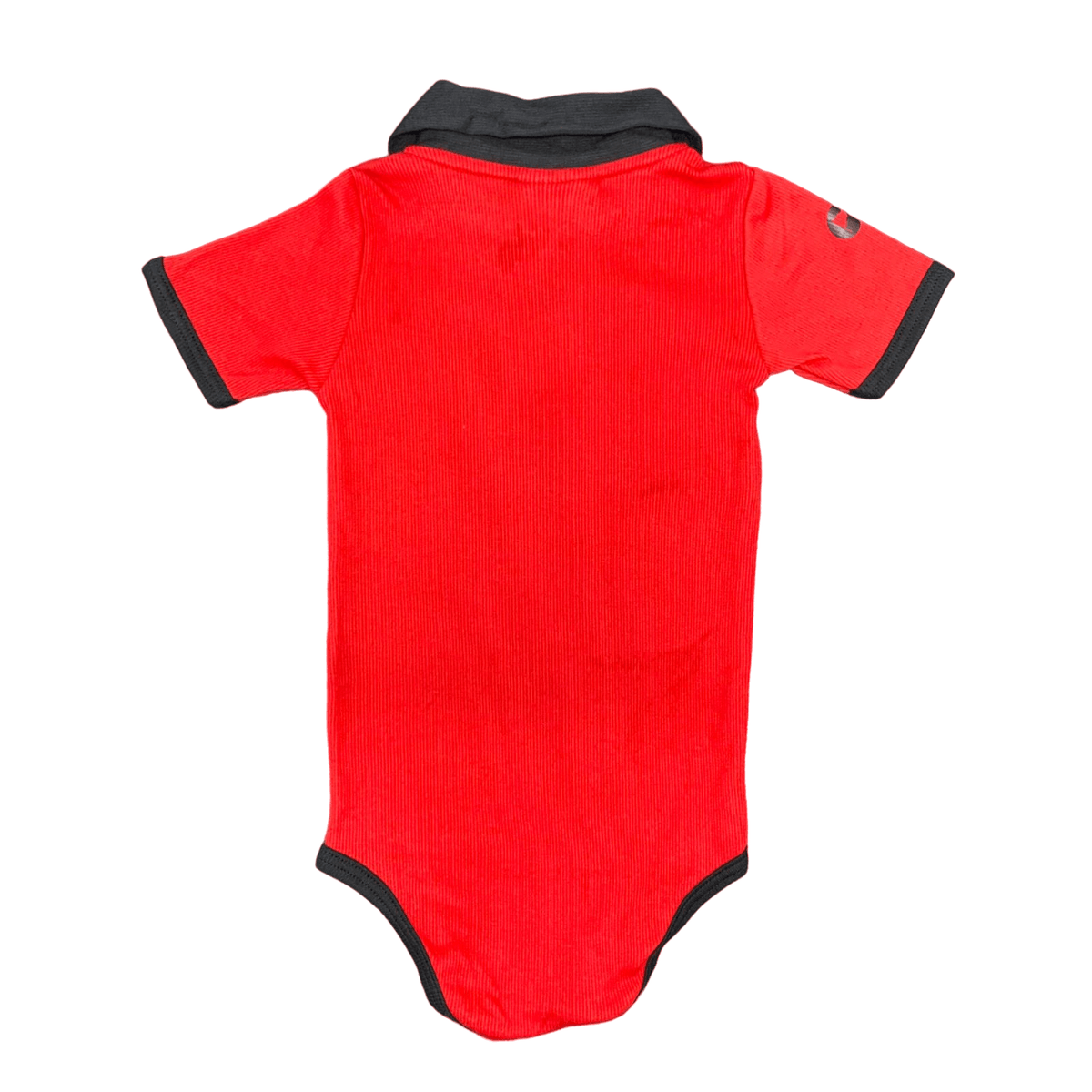 Body Polo Flamengo Vermelho Torcida Baby