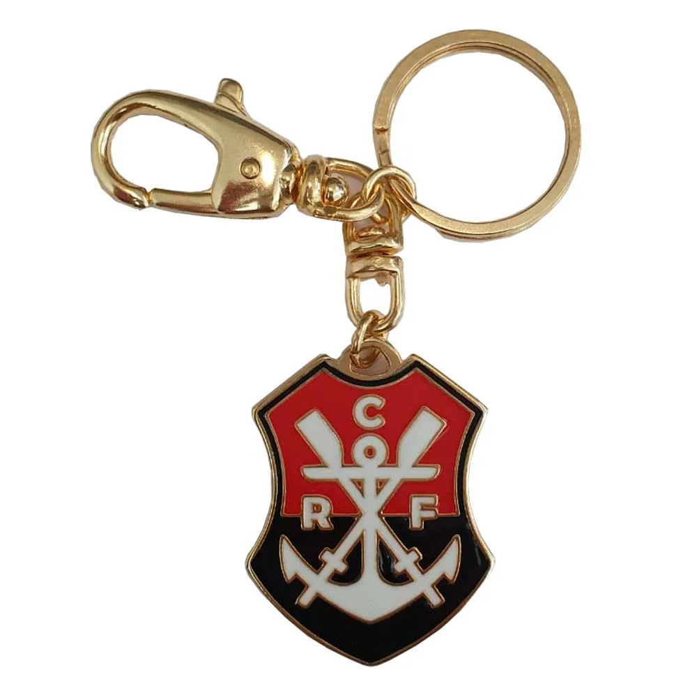 Chaveiro Flamengo Brasão Ouro