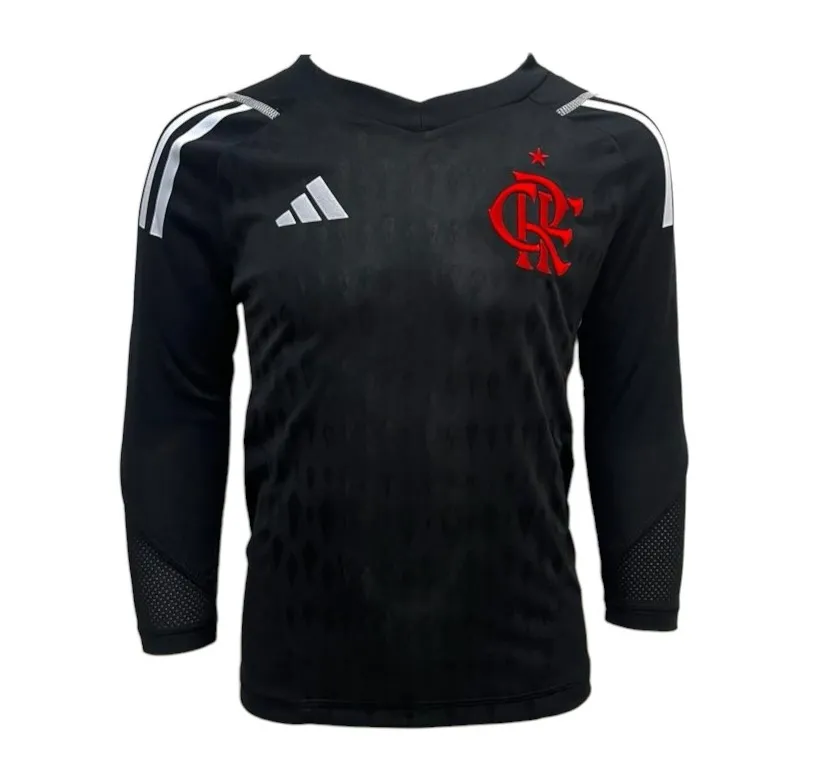 Manto Flamengo Infantil Goleiro 2 Adidas 2023