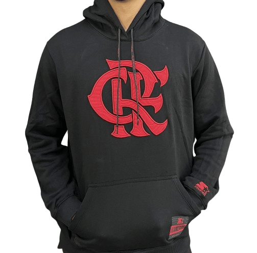 Moletom Flamengo Infantil CRF Preto Starter