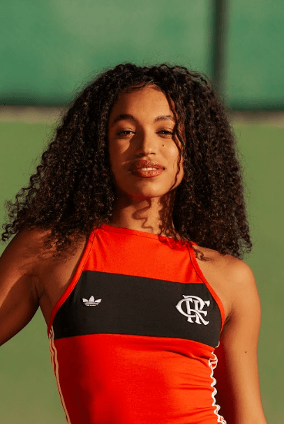 Vestido Flamengo Originals Vermelho Adidas 2025