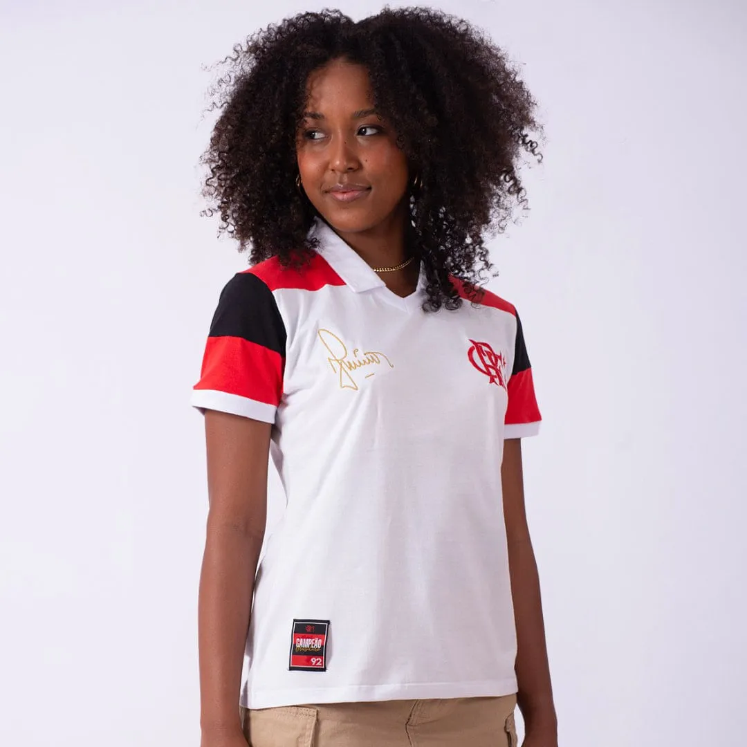 Camisa Polo Flamengo Feminina Junior 92 Braziline