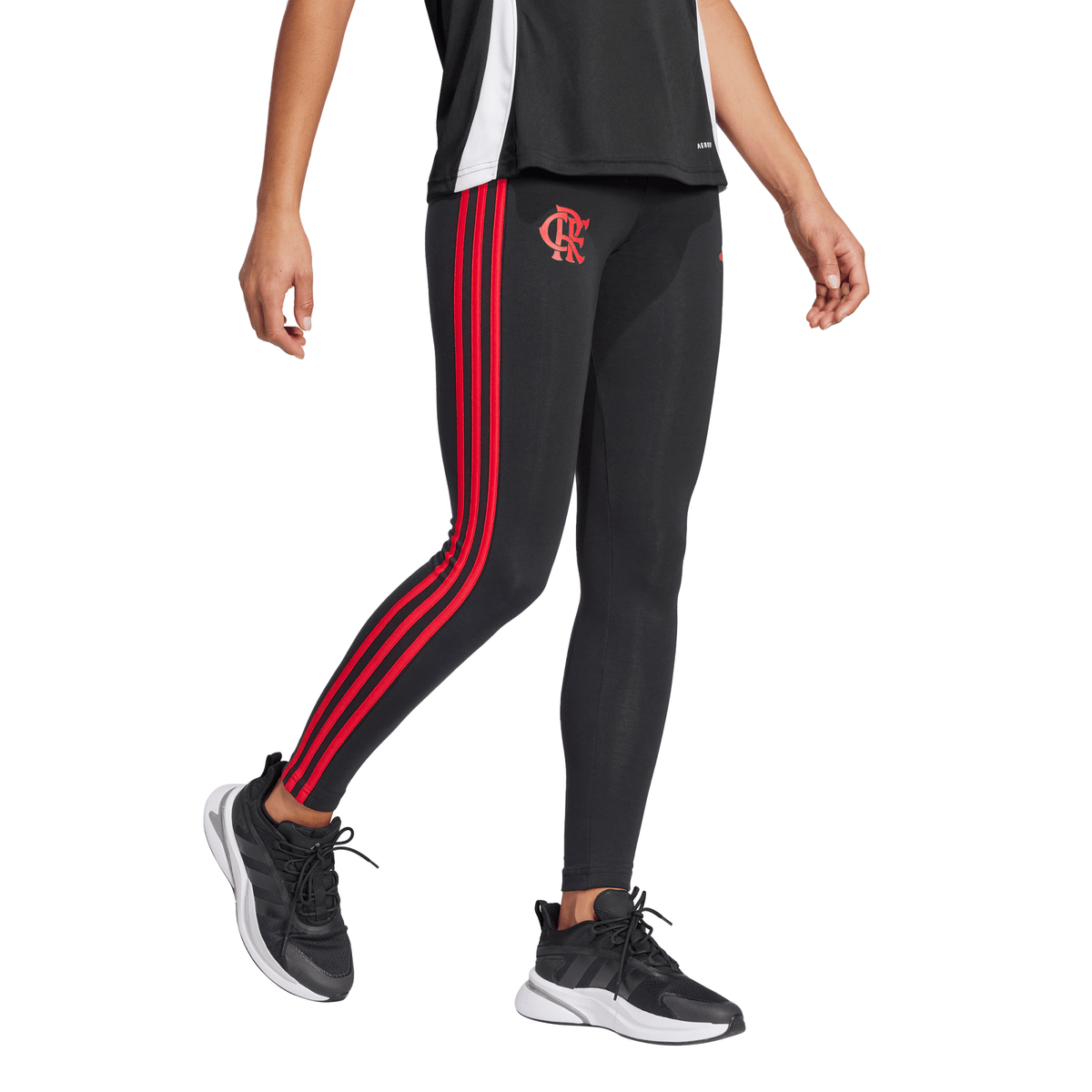 Calça Legging Flamengo Feminina DNA Adidas 2025