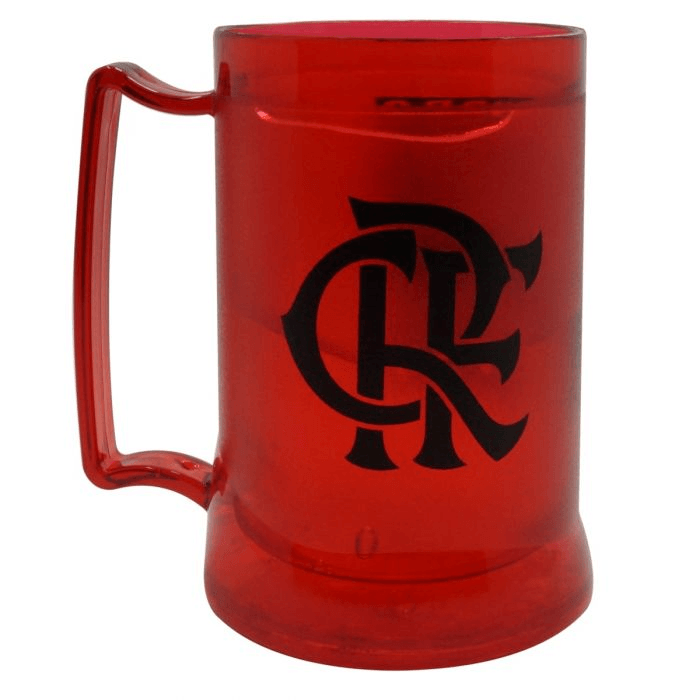 Caneca Gel Flamengo Rubro Negro Vermelha
