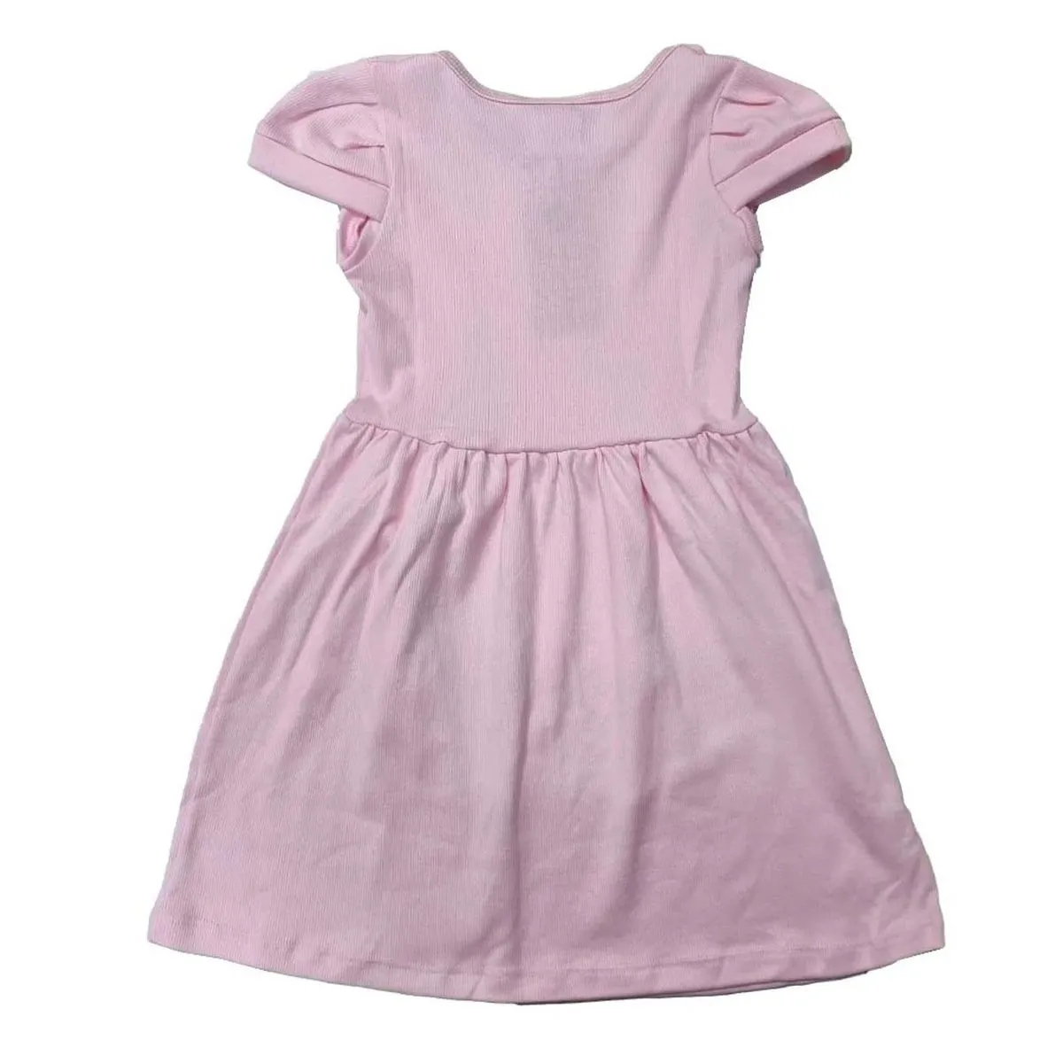 Vestido Flamengo Infantil Canelado Rosa Torcida Baby